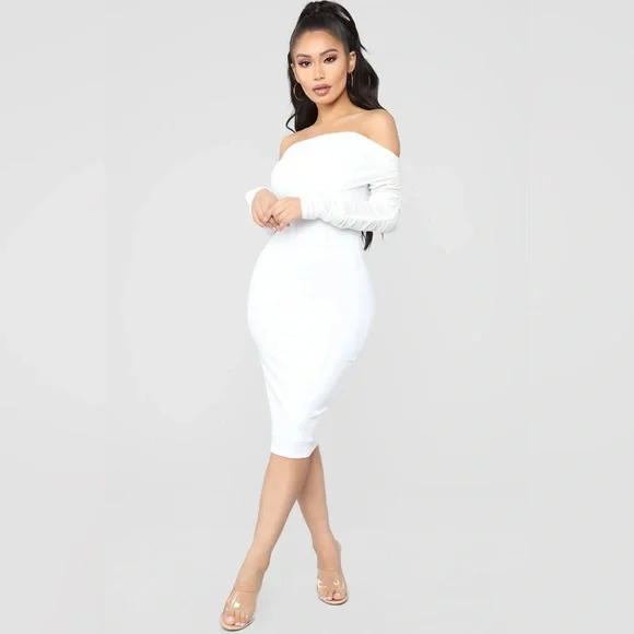 Fashion Nova | Dresses | Take Me On A Dinner Date Dress Off White | Poshmark Fashion Nova | Dresses | Take Me On A Dinner Date Dress Off White | Poshmark